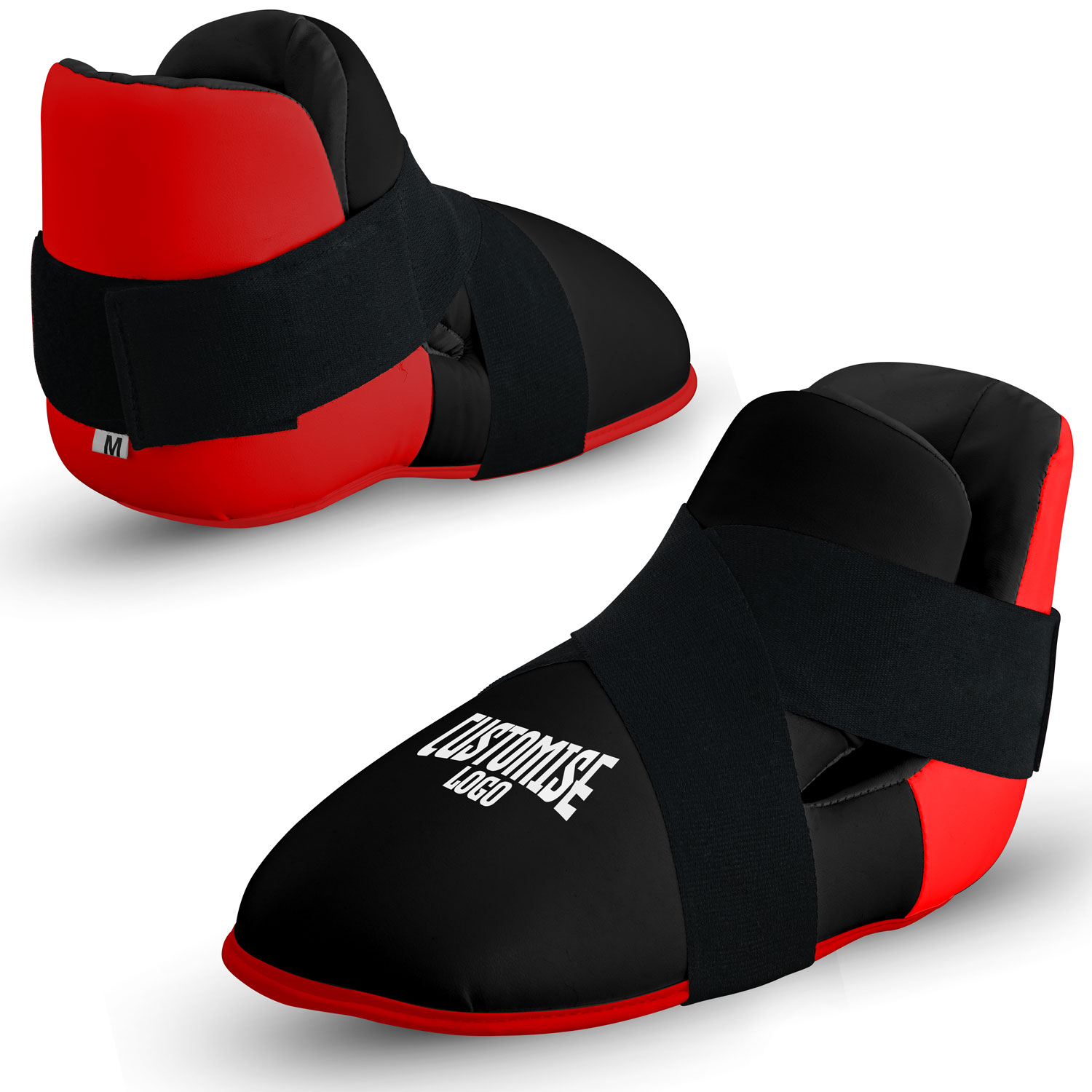 KICKBOXING FOOTGUARDS CUSTOMISED COLOURS AND SIZES ALONG WITH LOGO