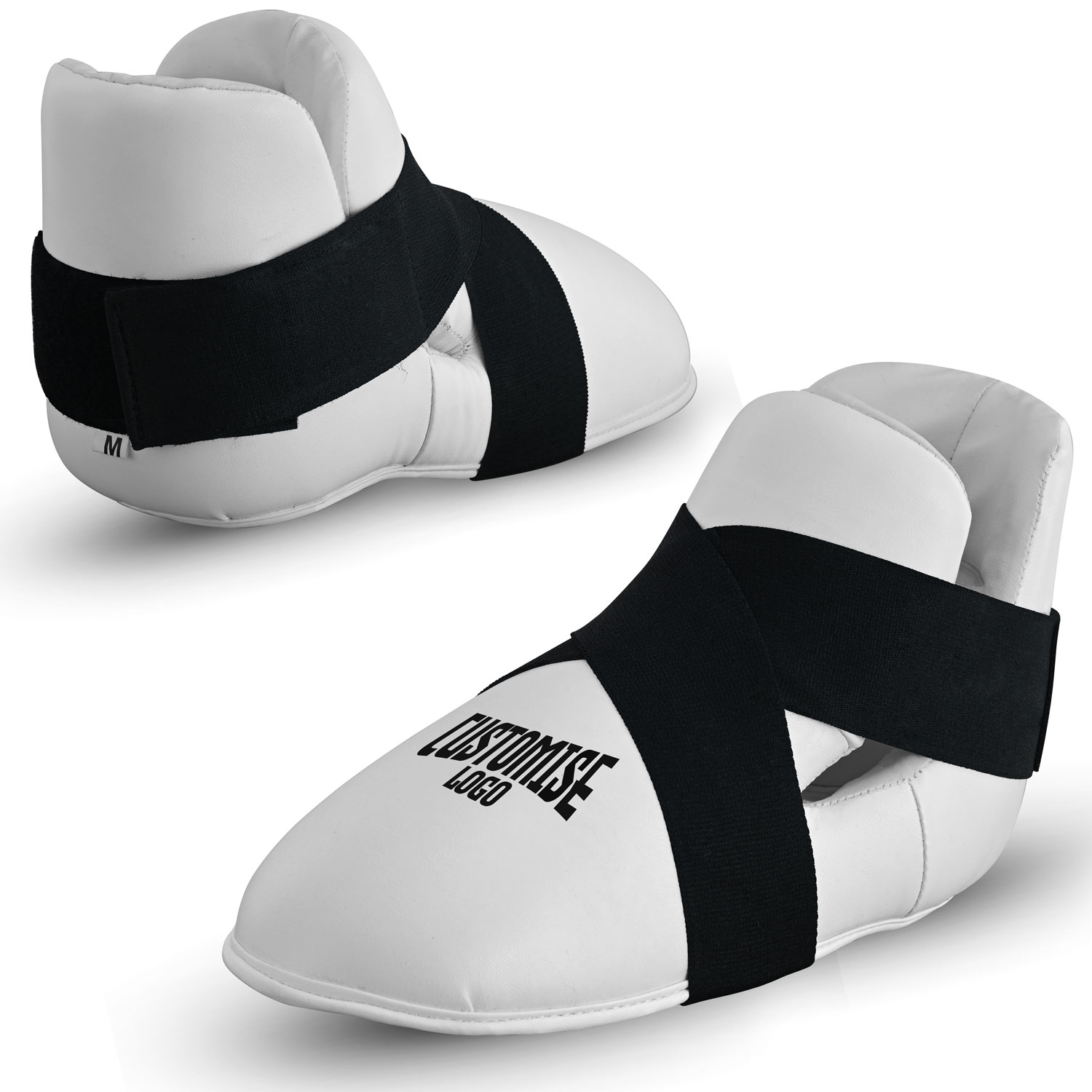 KICKBOXING FOOTGUARDS CUSTOMISED COLOURS AND SIZES ALONG WITH LOGO